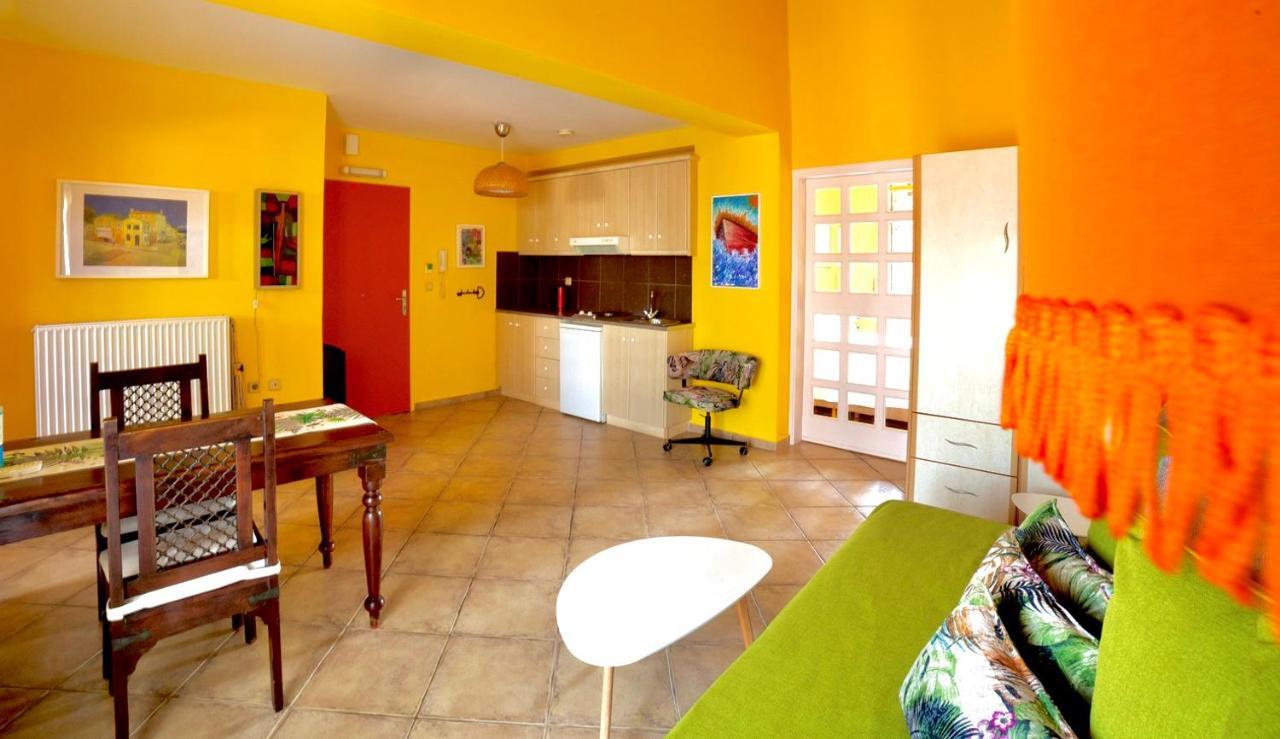 Villa Kirki Apartments أيّا إفيميا المظهر الخارجي الصورة