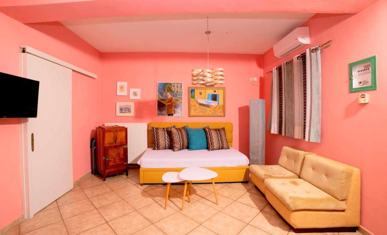 Villa Kirki Apartments أيّا إفيميا المظهر الخارجي الصورة
