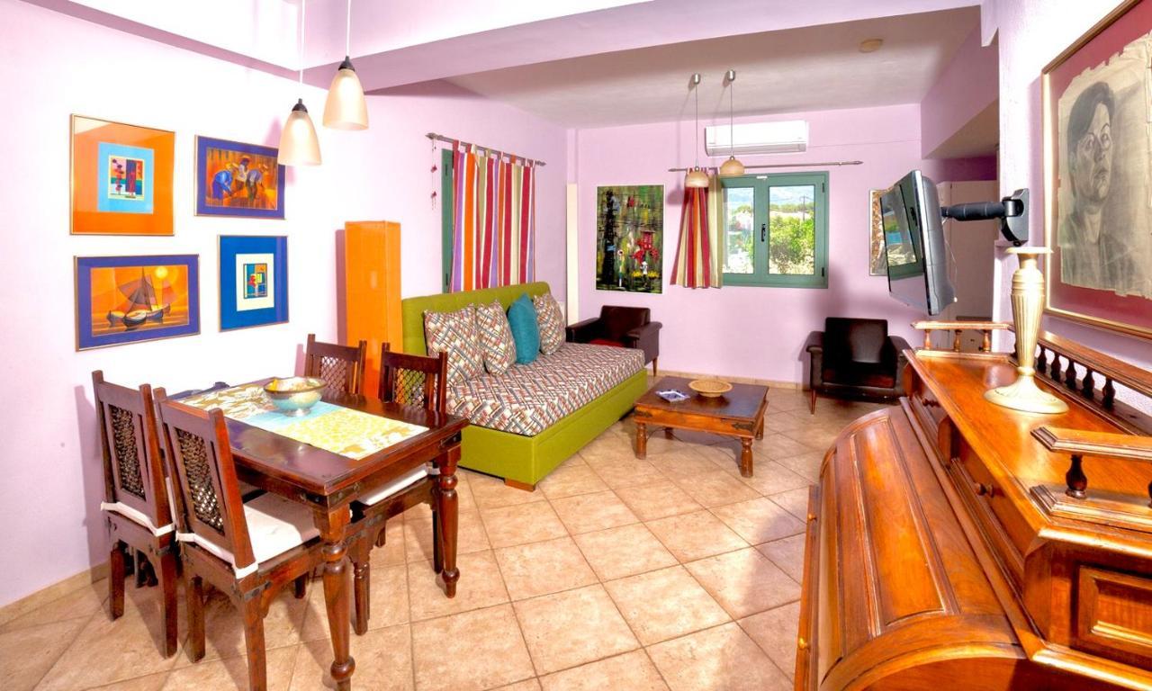 Villa Kirki Apartments أيّا إفيميا المظهر الخارجي الصورة