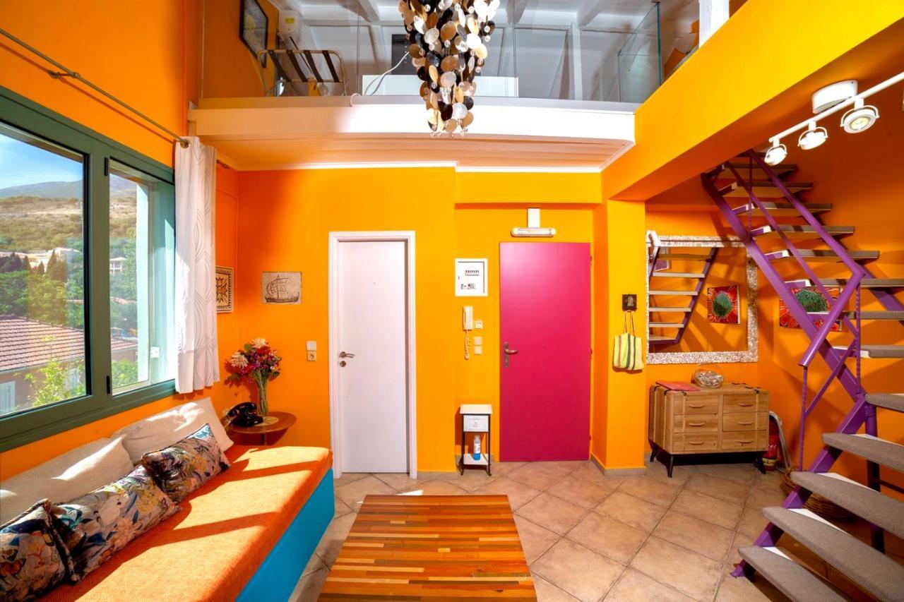Villa Kirki Apartments أيّا إفيميا المظهر الخارجي الصورة